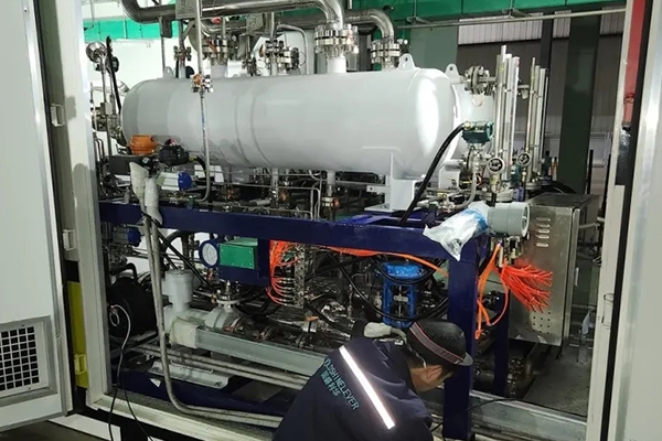 自主研發(fā)、設(shè)計、生產(chǎn)!內(nèi)蒙古首套制氫系統(tǒng)走出國門