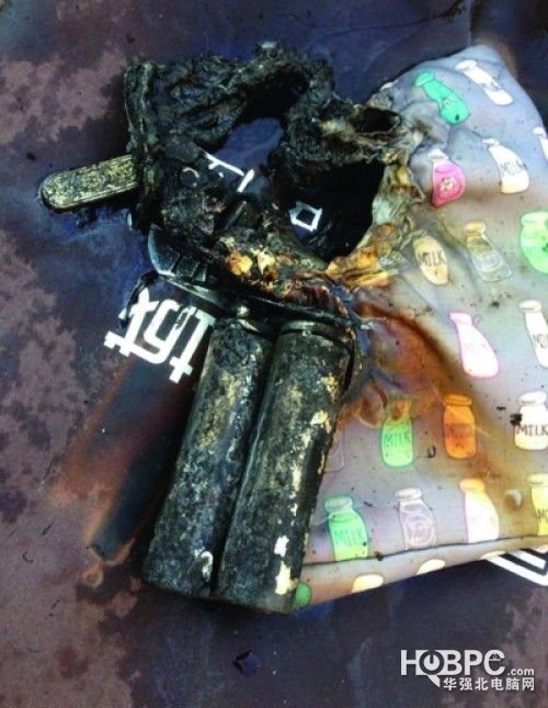 移動電源自燃事件再現 疑憶捷P50用劣質電芯