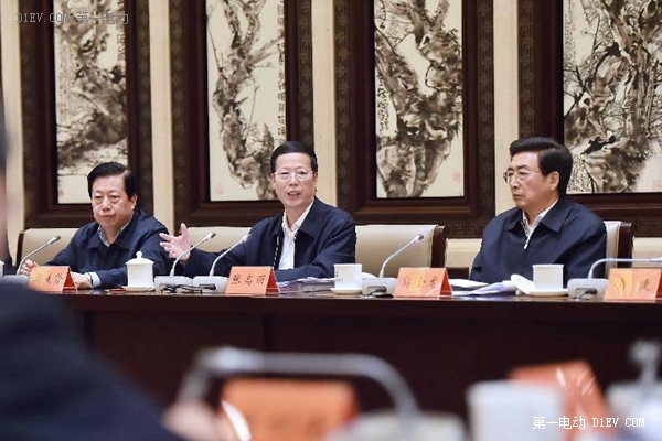 國務(wù)院副總理張高麗：抓好新能源車推廣加快配套設(shè)施建設(shè)