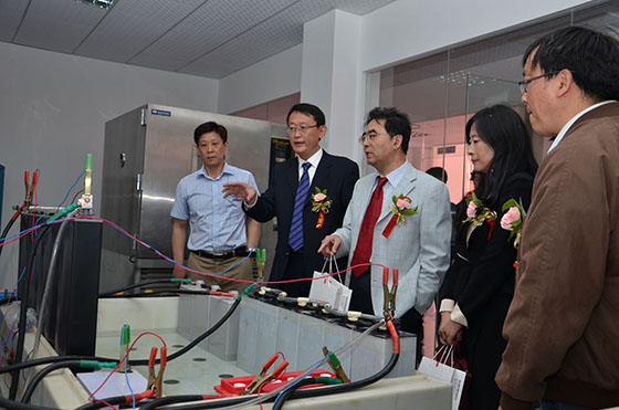 煙臺金潮宇科蓄電池公司隆重舉行合資擴產(chǎn)新廠開業(yè)盛典