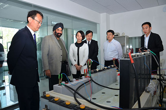 煙臺金潮宇科蓄電池公司隆重舉行合資擴產(chǎn)新廠開業(yè)盛典