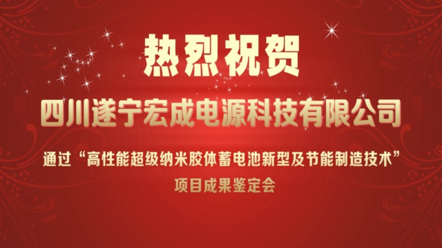 猛獅科技:遂寧宏成電源通過新技術科技成果鑒定 猛獅科技:遂寧宏成電源通過新技術科技成果鑒定