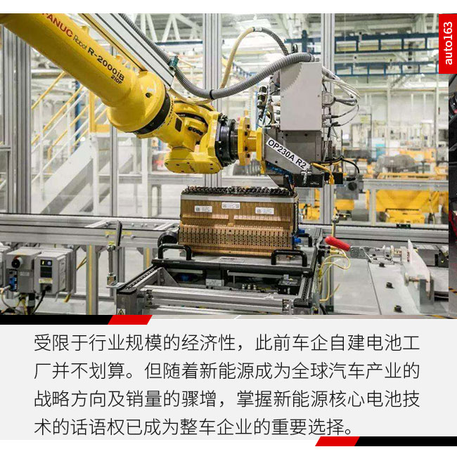 電池產業競爭加劇 車企自建電池工廠成趨勢