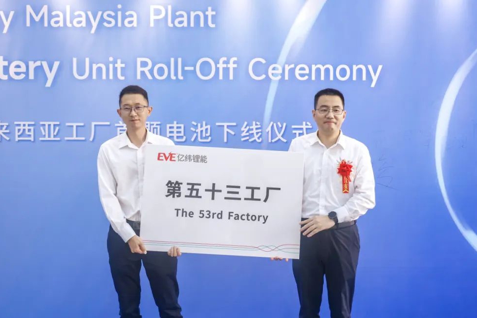 年產6.8億只圓柱電池！億緯鋰能首個海外工廠投運