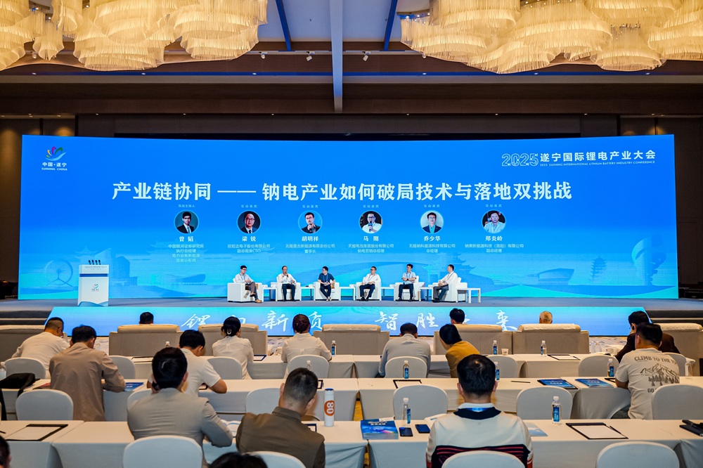 2025遂寧國(guó)際鋰電產(chǎn)業(yè)大會(huì)鈉電池分論壇互動(dòng)環(huán)節(jié) 2025遂寧國(guó)際鋰電產(chǎn)業(yè)大會(huì)鈉電池分論壇互動(dòng)環(huán)節(jié)