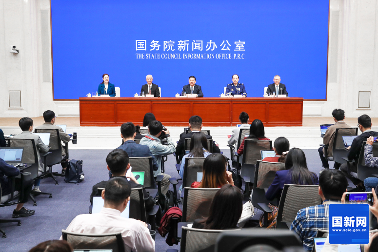 國新辦新聞發布會現場(劉健 攝) 國新辦新聞發布會現場(劉健 攝)