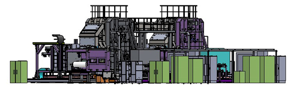 真空磁控濺射蒸發復合鍍膜機（可雙面鍍銅鍍鋁）