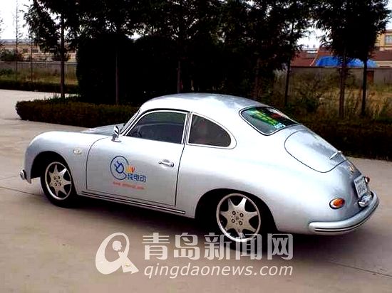 山東即墨產(chǎn)純電動車亮相 酷似復古保時捷