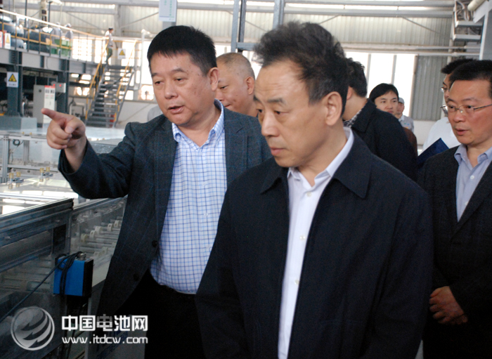 四川省省長魏宏到成都興能劍閣鋰電產(chǎn)業(yè)園調研