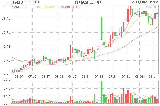 樂凱膠片:主業疲軟,積極轉型新能源