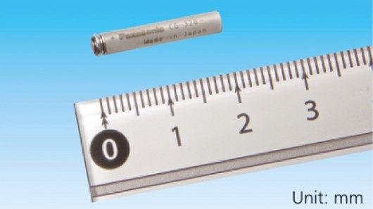 日本松下研制出業內最小的圓柱形充電鋰電池