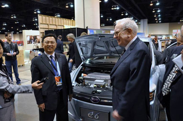 巴菲特賣汽車 是為比亞迪進入美國在鋪路嗎？