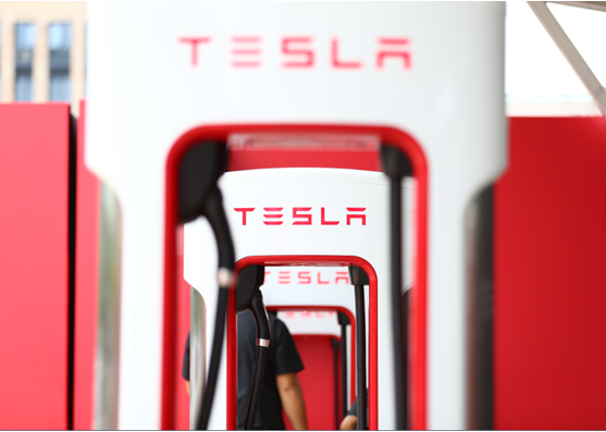 特斯拉在中國充電樁總數(shù)躍居全球第二