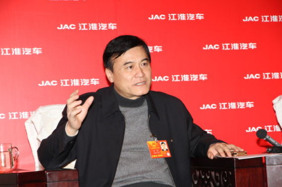 安徽江淮汽車集團董事長安進 安徽江淮汽車集團董事長安進