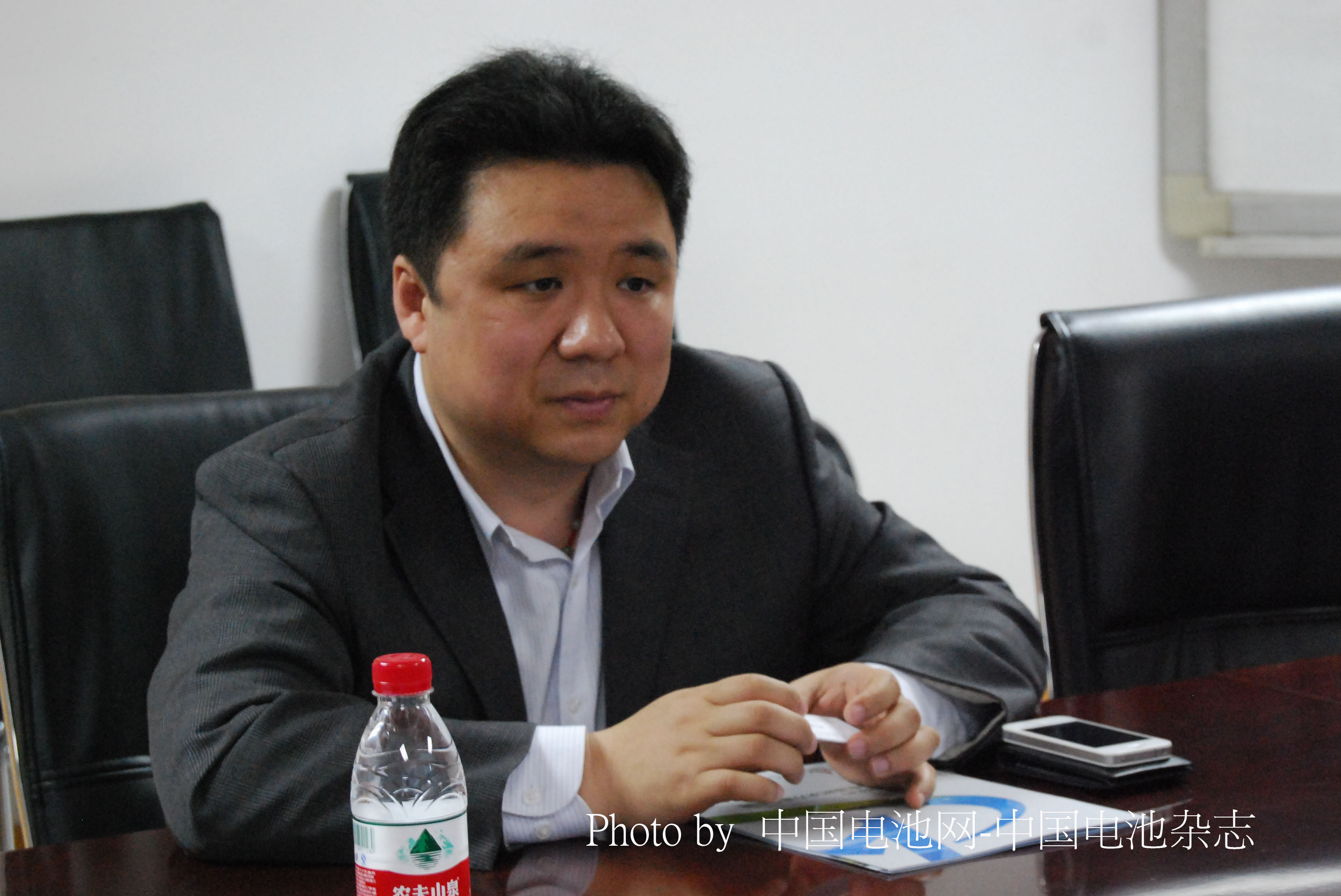 環(huán)宇集團總裁 程志杰 中國電池網資料圖片