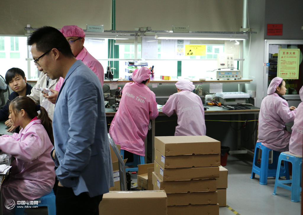 所有外來原材料、部件一一檢驗