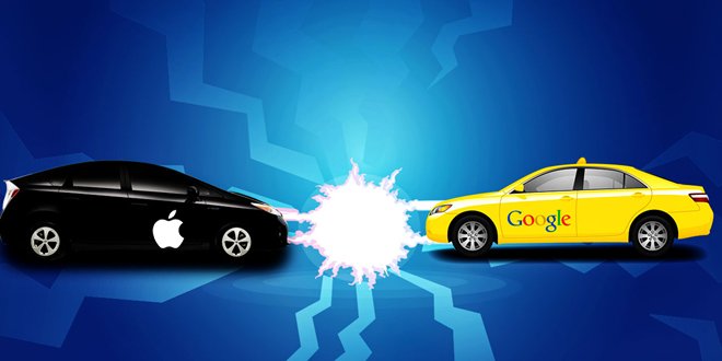 發力智能汽車：蘋果谷歌需面對三大難題