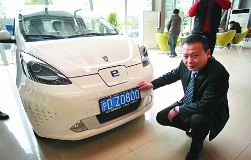 推廣和示范力度加大 1-5月上海新能源車上牌達10639輛 推廣和示范力度加大 1-5月上海新能源車上牌達10639輛