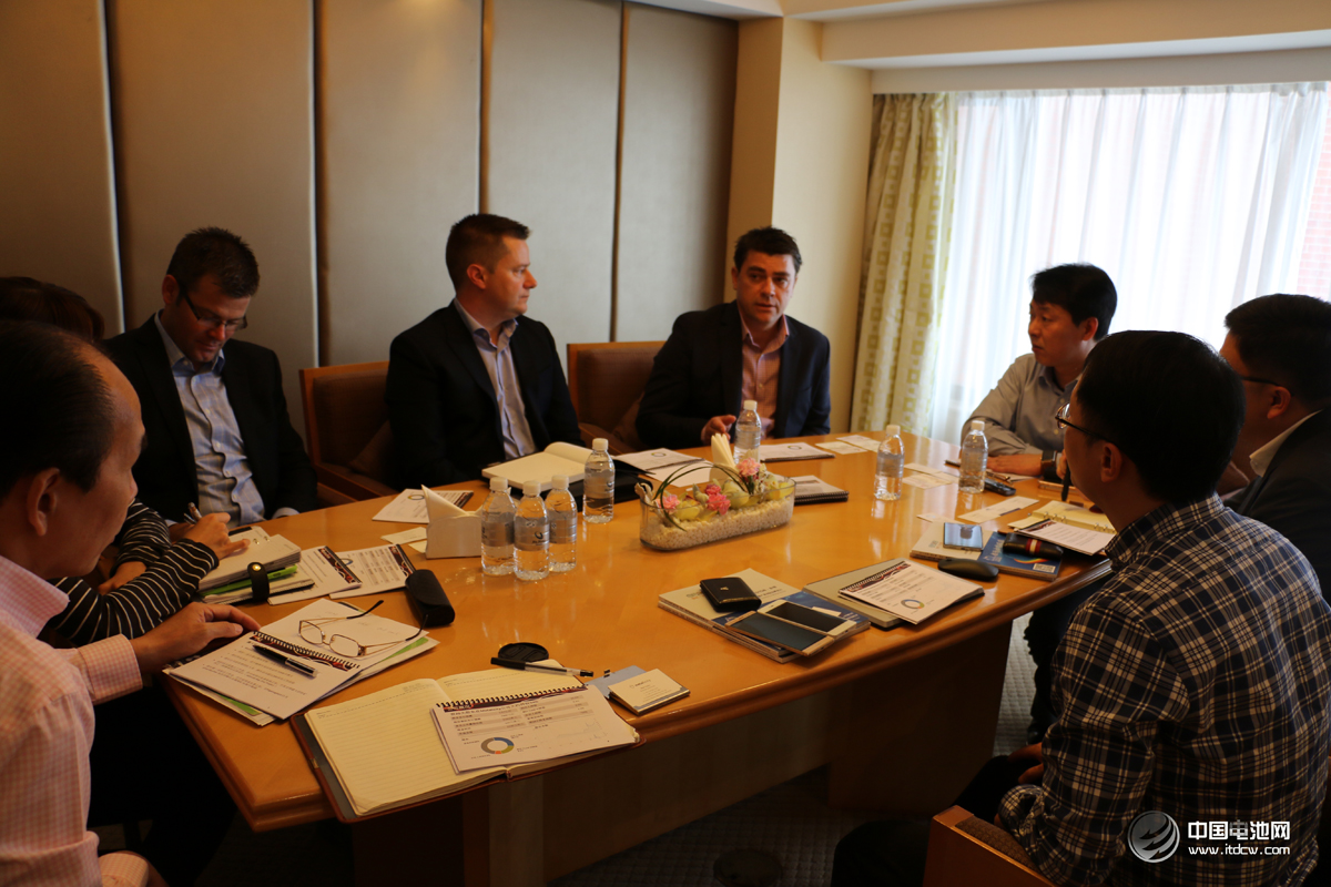 于清教在上海與澳大利亞礦業公司（MCT）一行深入洽談合作