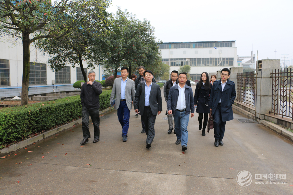調研團參觀湖南長遠鋰科工業(yè)園
