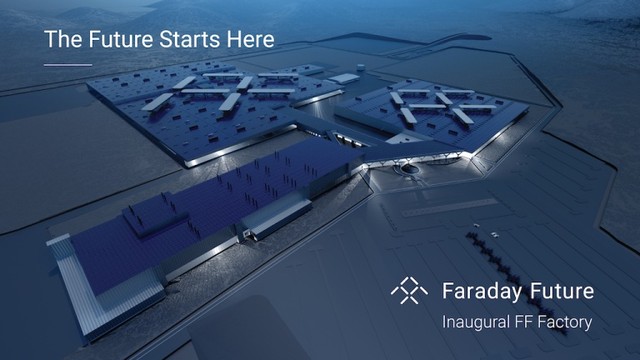 樂視超級汽車投資的法拉第未來電動汽車 即將破土動工 樂視超級汽車投資的法拉第未來電動汽車 即將破土動工