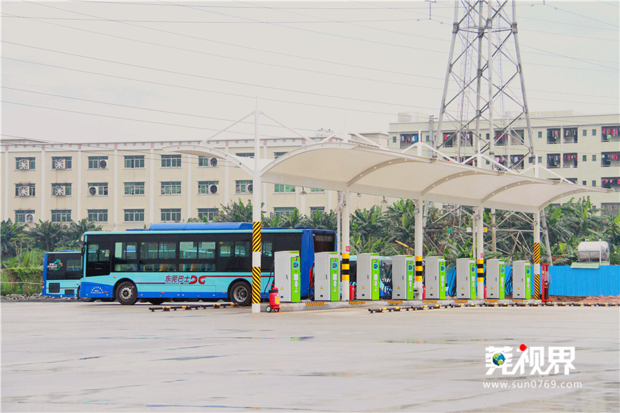 東莞巴士購(gòu)進(jìn)265輛純電動(dòng)公交車 首批28輛投入使用