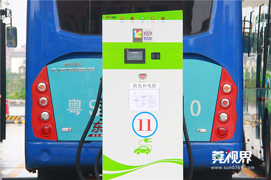 東莞巴士購(gòu)進(jìn)265輛純電動(dòng)公交車 首批28輛投入使用