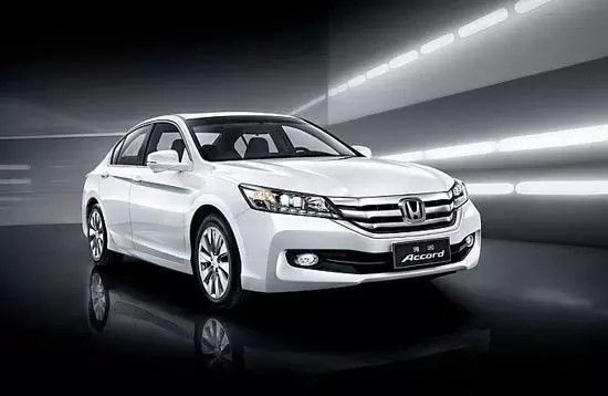 雅閣 中國(guó)銷售車型