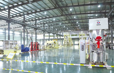 中科泰能高銘科技發(fā)展有限公司生產車間