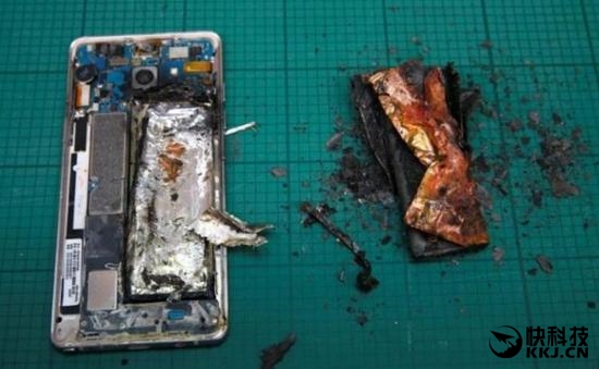 Note 7和iPhone 7電池被針扎加壓后會怎樣？