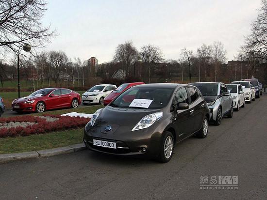 挪威純電動汽車突破10萬輛 大眾最受歡迎 挪威純電動汽車突破10萬輛 大眾最受歡迎