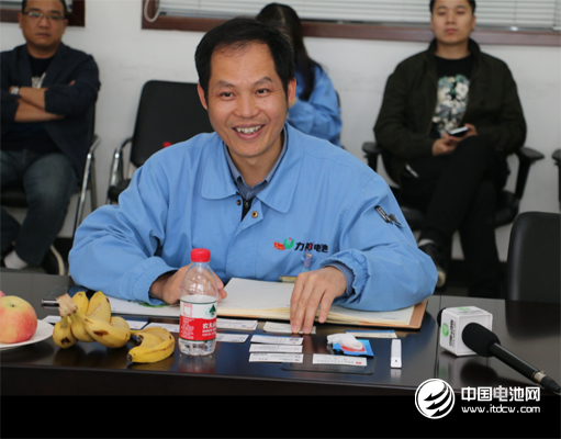 力神電池發展規劃部總經理楊華通