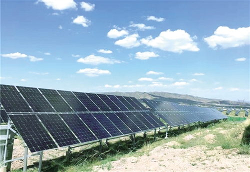 大同領跑者基地中的光伏發電項目 大同領跑者基地中的光伏發電項目