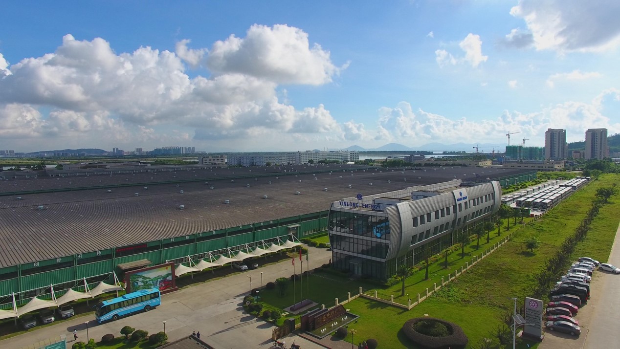 銀隆新能源珠海產(chǎn)業(yè)園俯瞰