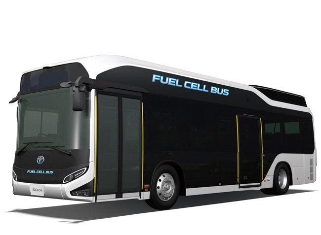 豐田預計2020年前推出氫燃料電池巴士Sora 豐田預計2020年前推出氫燃料電池巴士Sora