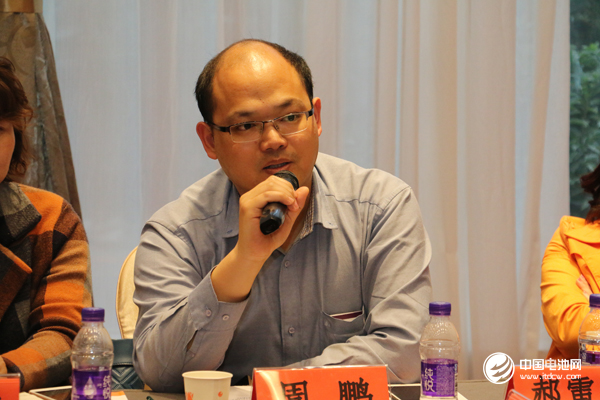 力信（江蘇）能源科技有限責任公司總裁助理、市場戰略部總監周鵬