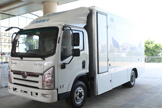 滿足物流公司換車需求 三環(huán)集團(tuán)瞄準(zhǔn)氫燃料電池車市場 滿足物流公司換車需求 三環(huán)集團(tuán)瞄準(zhǔn)氫燃料電池車市場