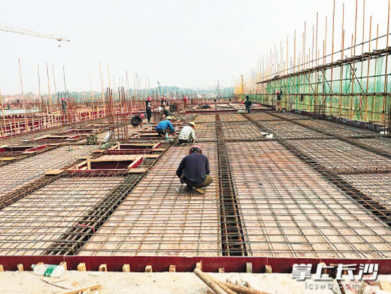 邦普10萬噸動力電池循環產業園一期建設現場