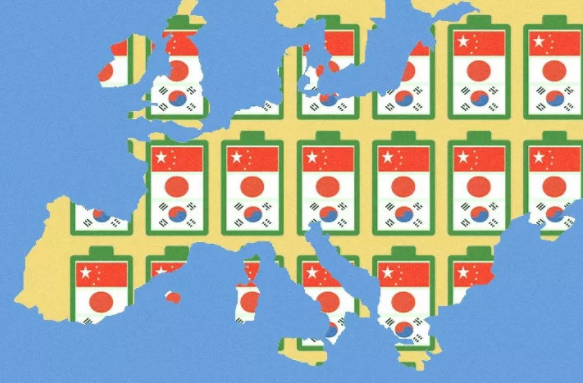 中日韓動力電池的歐洲“殖民”