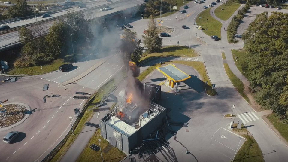 挪威加氫站發生爆炸 挪威加氫站發生爆炸