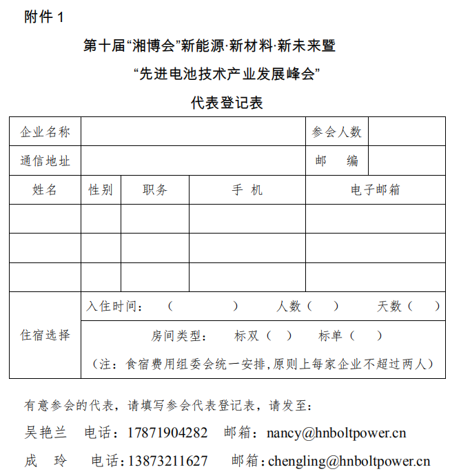 第十屆“湘博會”暨 “先進電池技術產業發展峰會”將于9月17日開幕 第十屆“湘博會”暨 “先進電池技術產業發展峰會”將于9月17日開幕