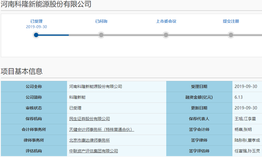 科隆新能源 科隆新能源