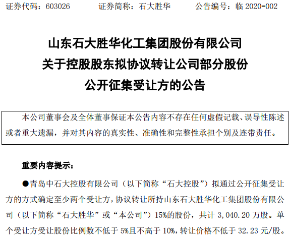 石大勝華 石大勝華