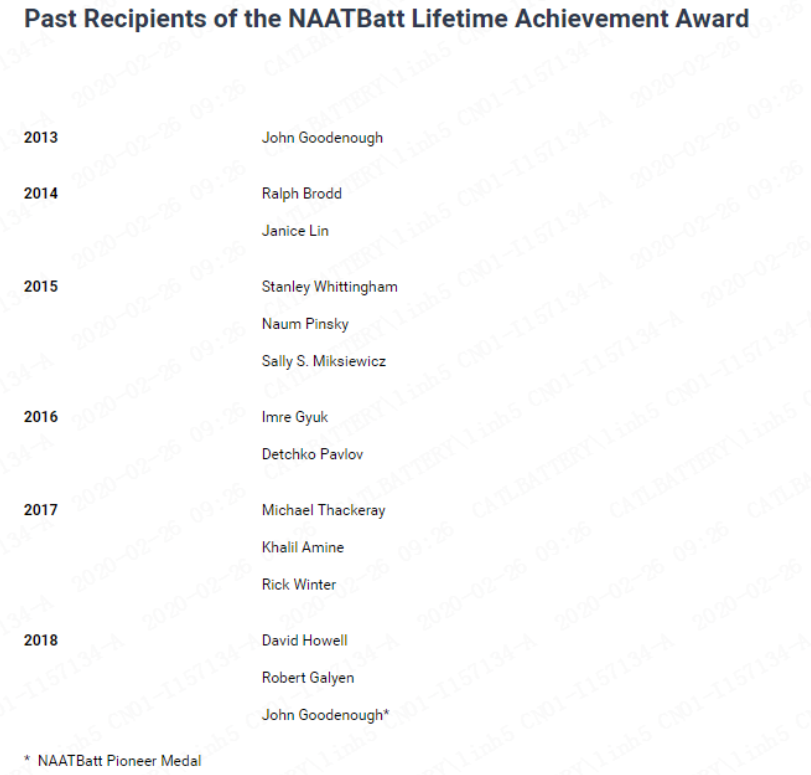 寧德時(shí)代曾毓群獲美國(guó)國(guó)家先進(jìn)技術(shù)電池聯(lián)盟終身成就獎(jiǎng) 寧德時(shí)代曾毓群獲美國(guó)國(guó)家先進(jìn)技術(shù)電池聯(lián)盟終身成就獎(jiǎng)