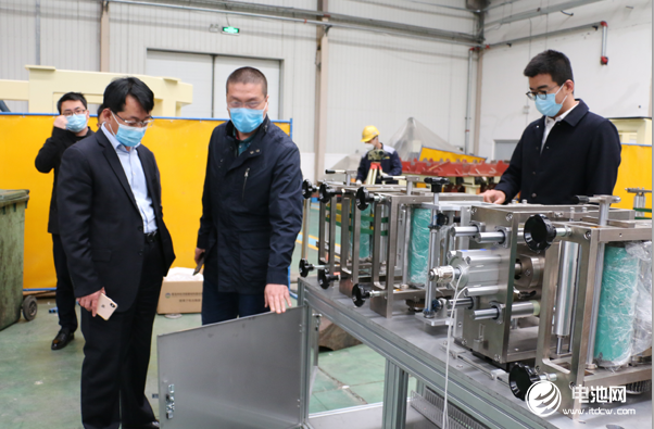 中國電池新能源產業鏈調研團一行參觀調研中科華聯