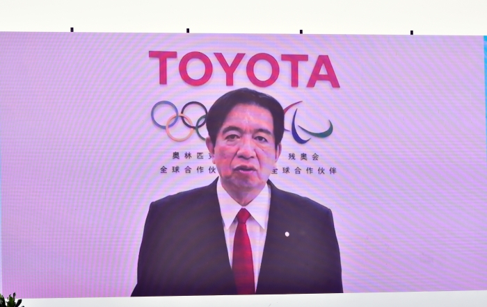 豐田汽車執行董事、中國本部長上田達郎視頻致辭 豐田汽車執行董事、中國本部長上田達郎視頻致辭