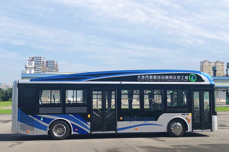 一汽大客氫燃料電池客車(chē)