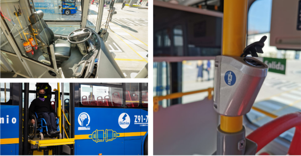 司機駕駛安全包圍、殘疾人士上下車輔助系統,及手機充電USB接口等人性化配置 司機駕駛安全包圍、殘疾人士上下車輔助系統,及手機充電USB接口等人性化配置