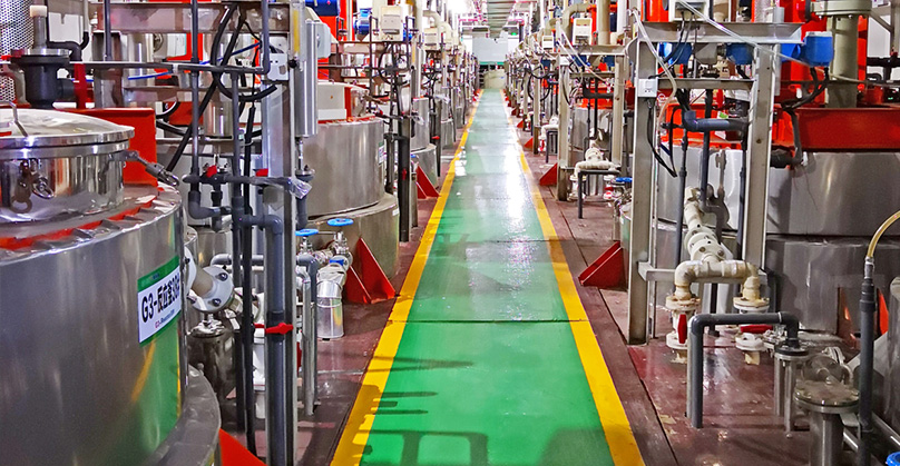 格林美高鎳三元電池材料制造車間  圖片來源：格林美官網