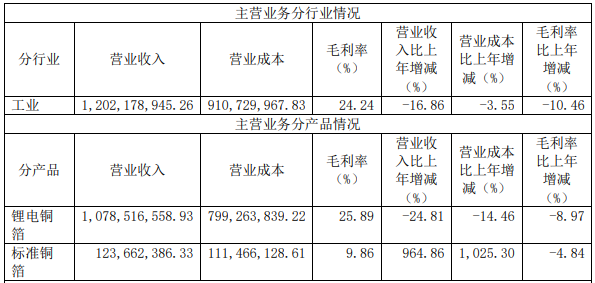 嘉元科技去年鋰電銅箔營收10.79億 2023年銅箔年產能或達7.1萬噸 嘉元科技去年鋰電銅箔營收10.79億 2023年銅箔年產能或達7.1萬噸